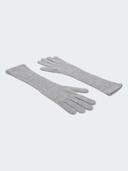 Cashmere gloves - Light grey