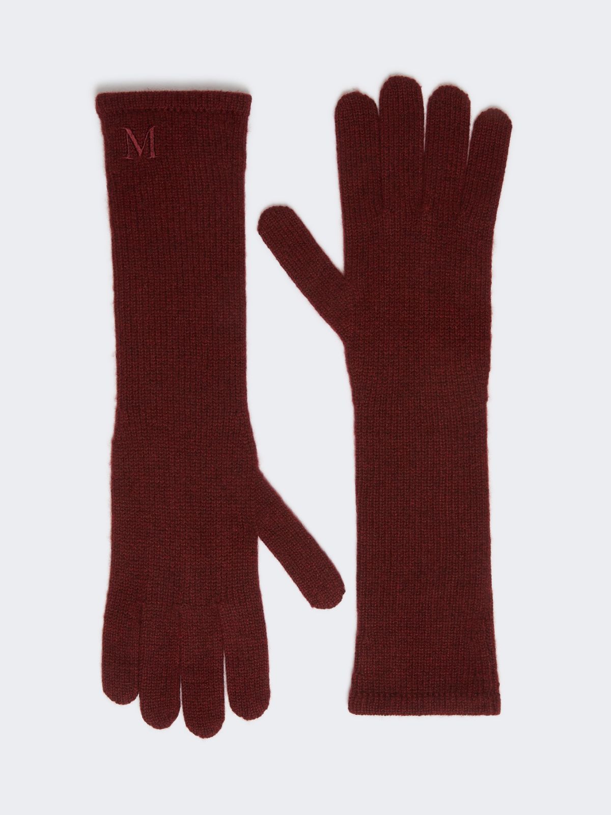 Cashmere gloves - Raspberry