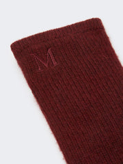 Cashmere gloves - Raspberry