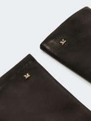 Nappa leather gloves - Black