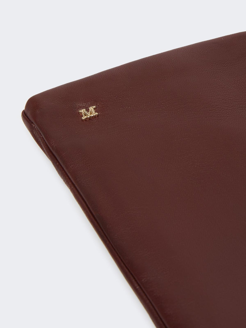 Long Nappa leather gloves - Bordeaux