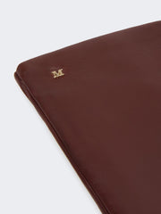 Long Nappa leather gloves - Bordeaux