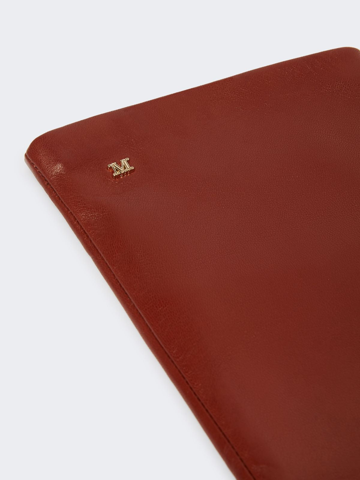 Long Nappa leather gloves - Brown bronze