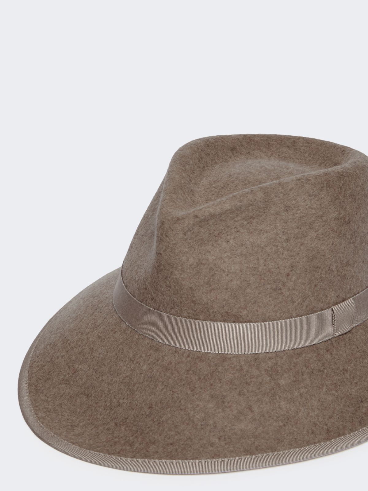 Wool felt hat - Beige