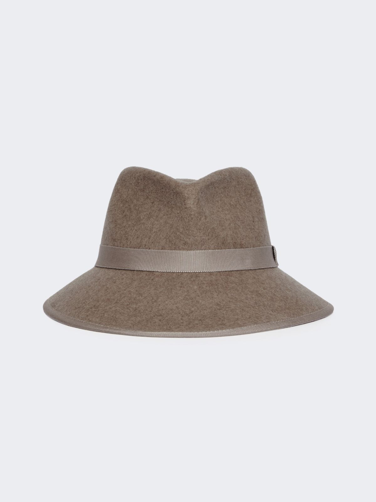 Wool felt hat - Beige