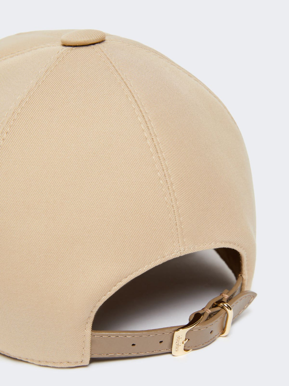 Gabardine water-repellent baseball cap - Sand