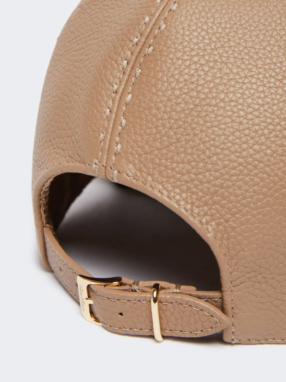 Leather baseball cap - Mud