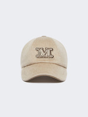 Cashmere baseball cap - Beige