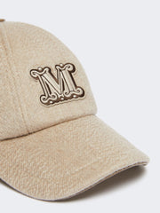 Cashmere baseball cap - Beige