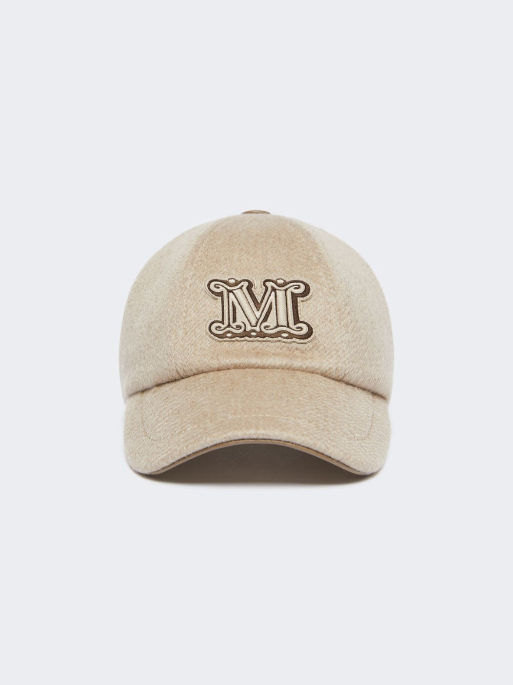 Cashmere baseball cap - Beige