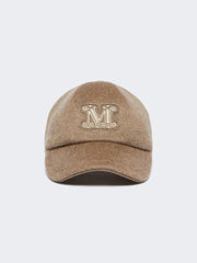 Cashmere baseball cap - Brown
