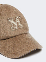 Cashmere baseball cap - Brown