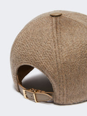 Cashmere baseball cap - Brown