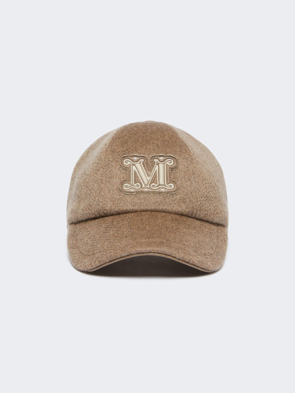 Cashmere baseball cap - Brown