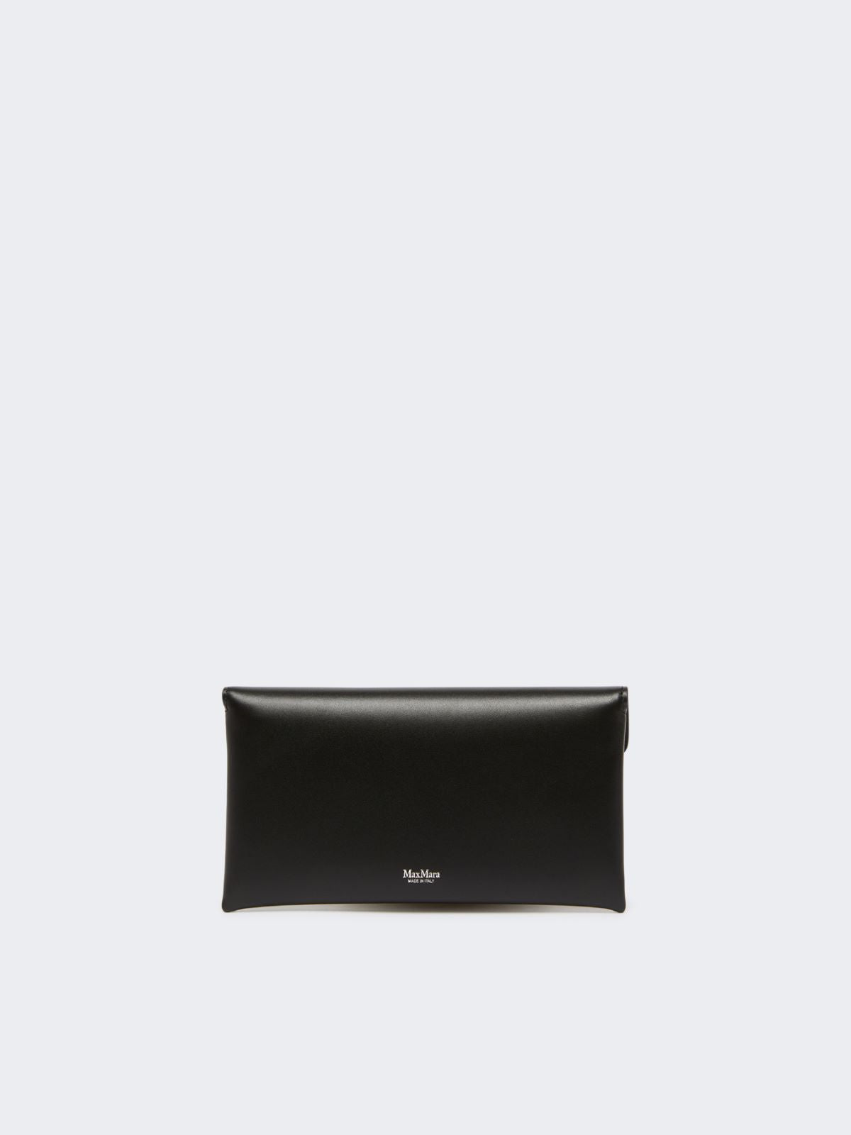 Leather envelope wallet - Black