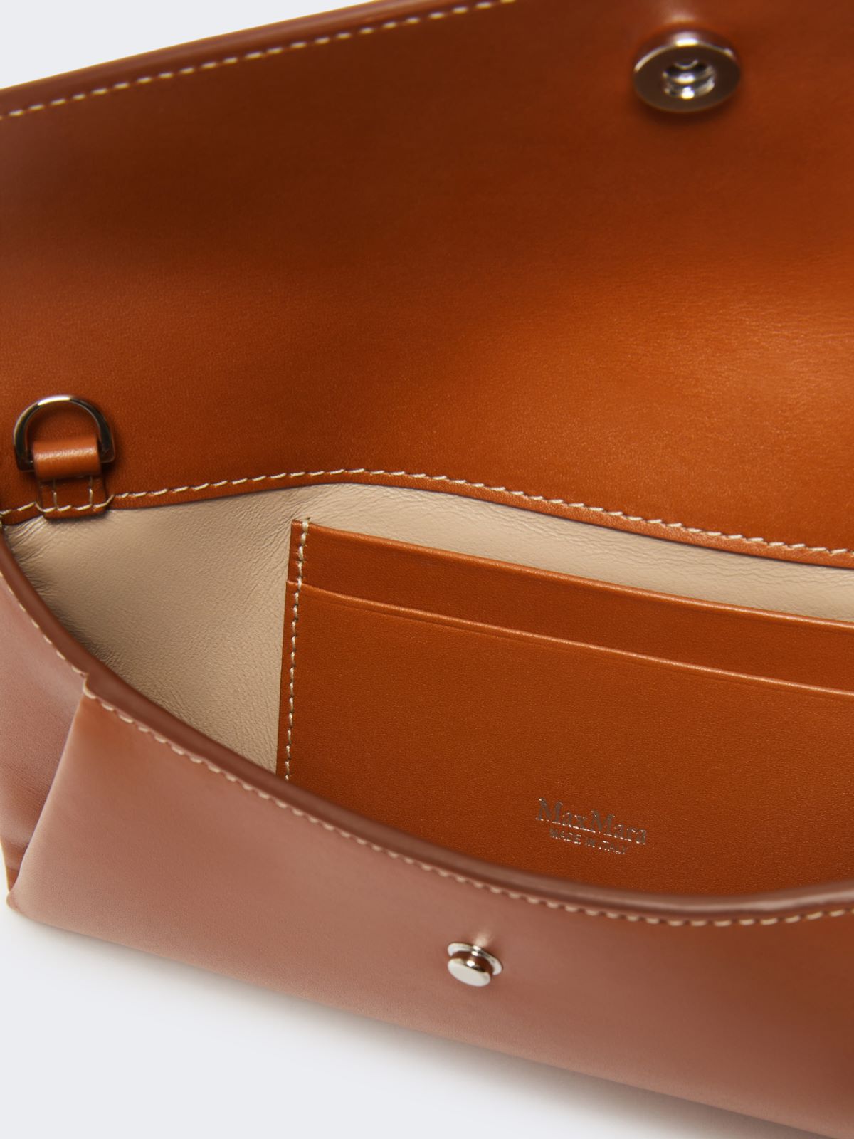 Leather envelope wallet - Rust