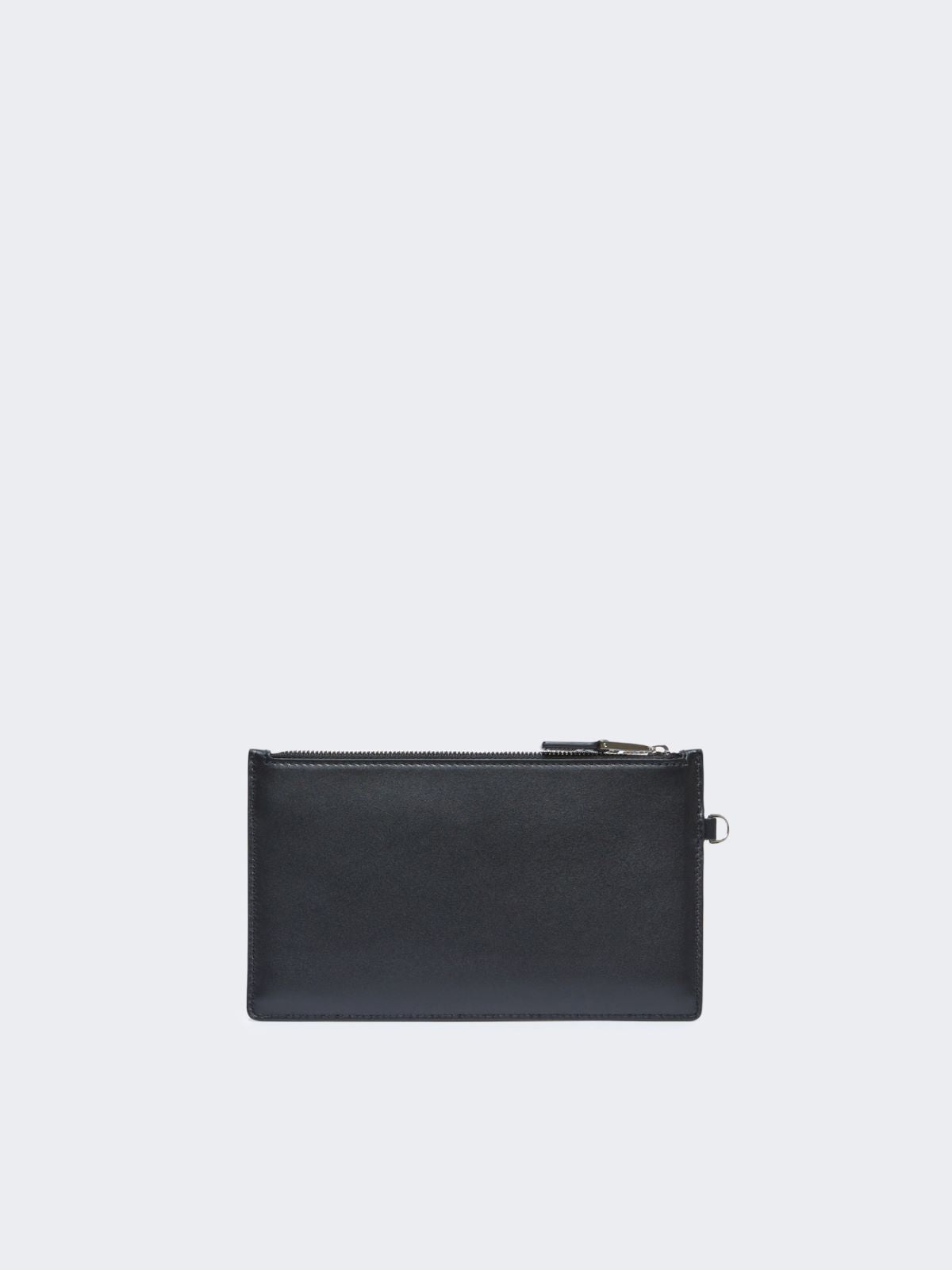 Wrist-strap leather pouch - Black