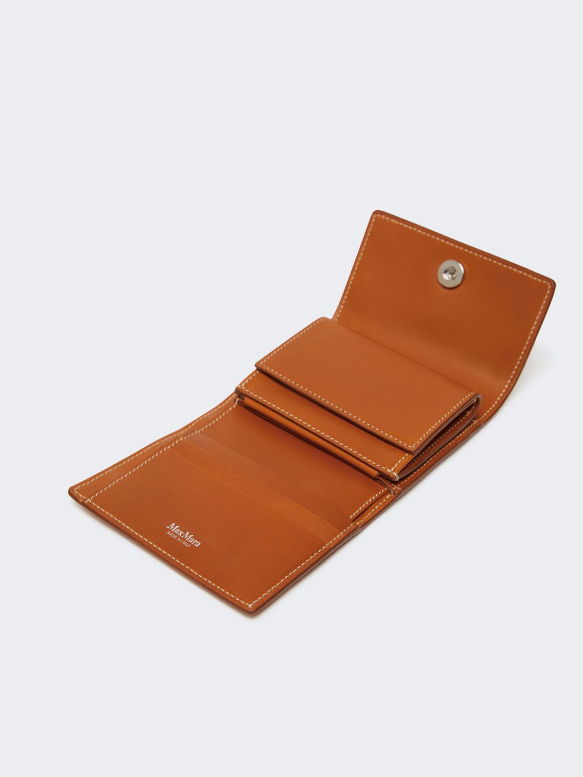 Leather purse - Rust