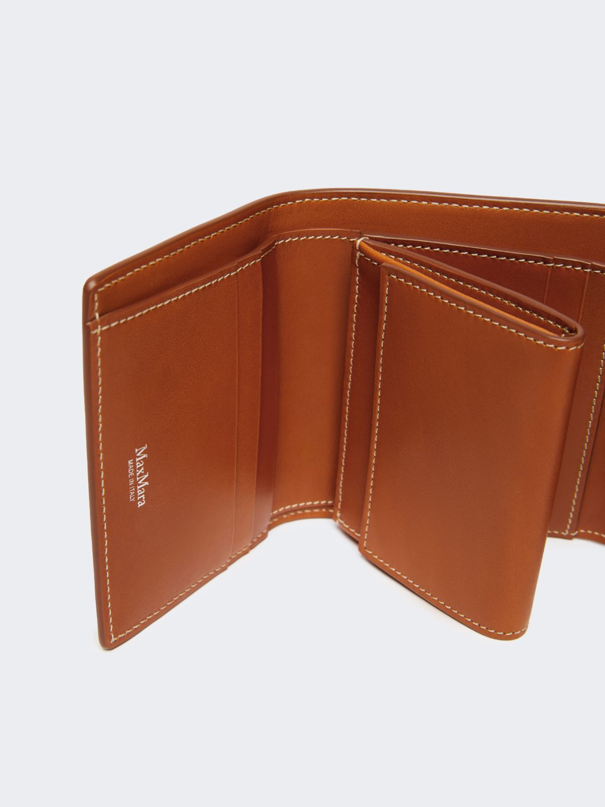 Leather purse - Rust