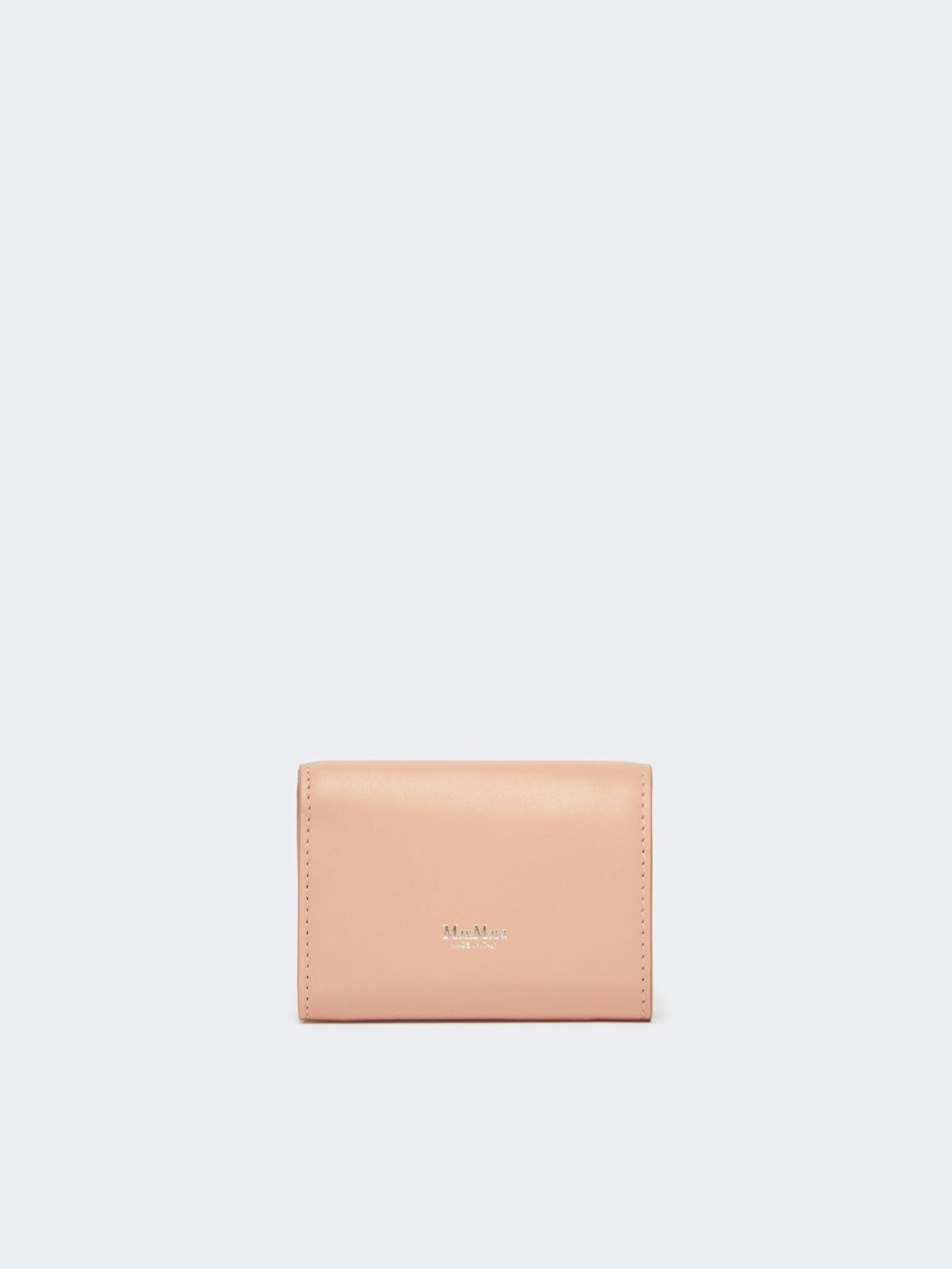Leather tri-fold purse - Pink
