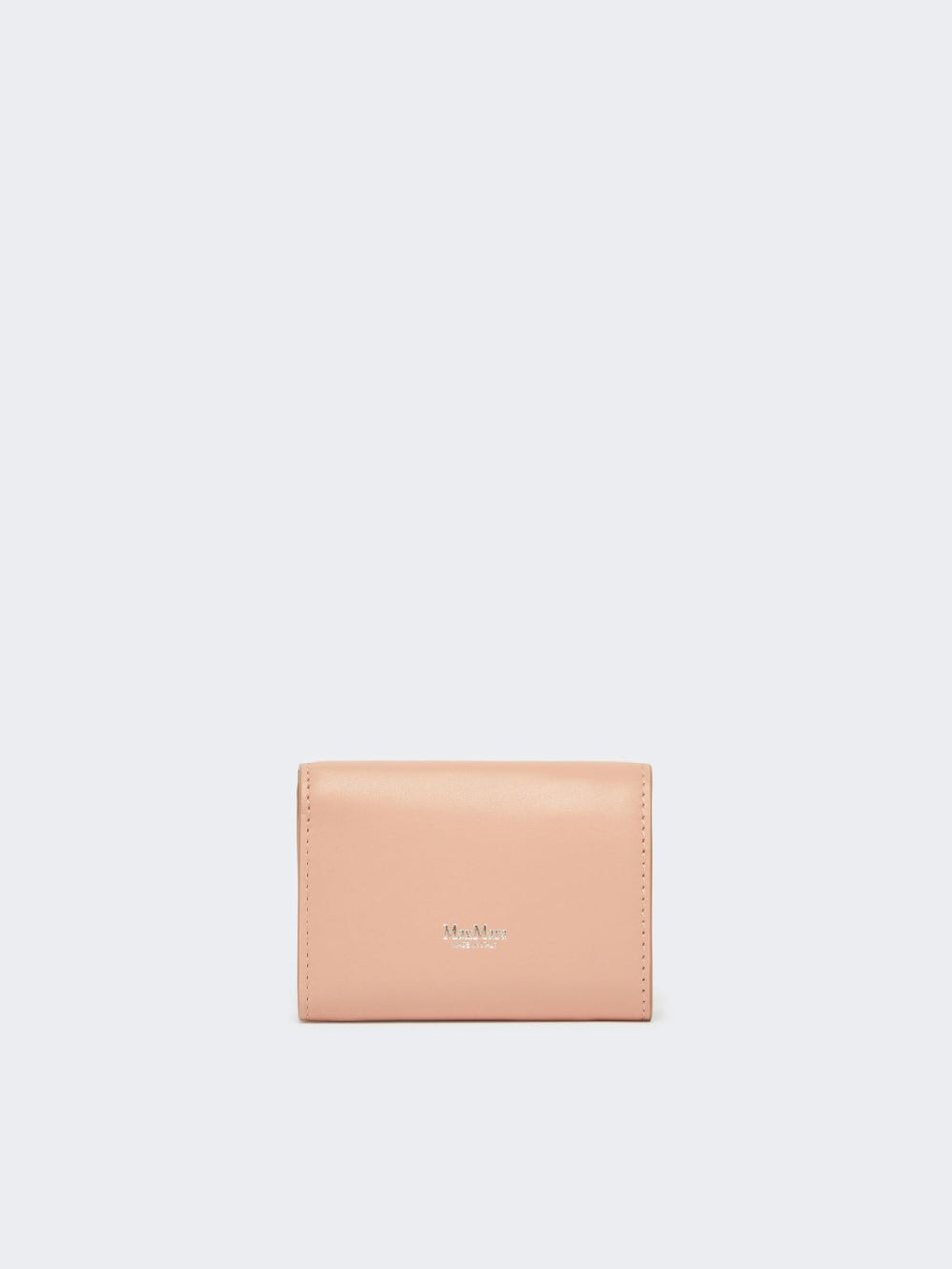 Leather tri-fold purse - Pink