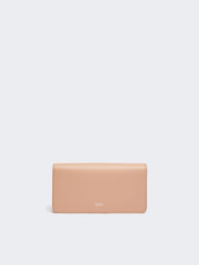 Leather phone pouch - Pink