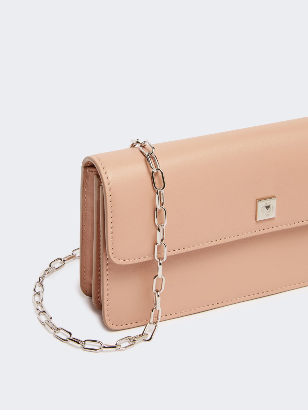 Leather phone pouch - Pink