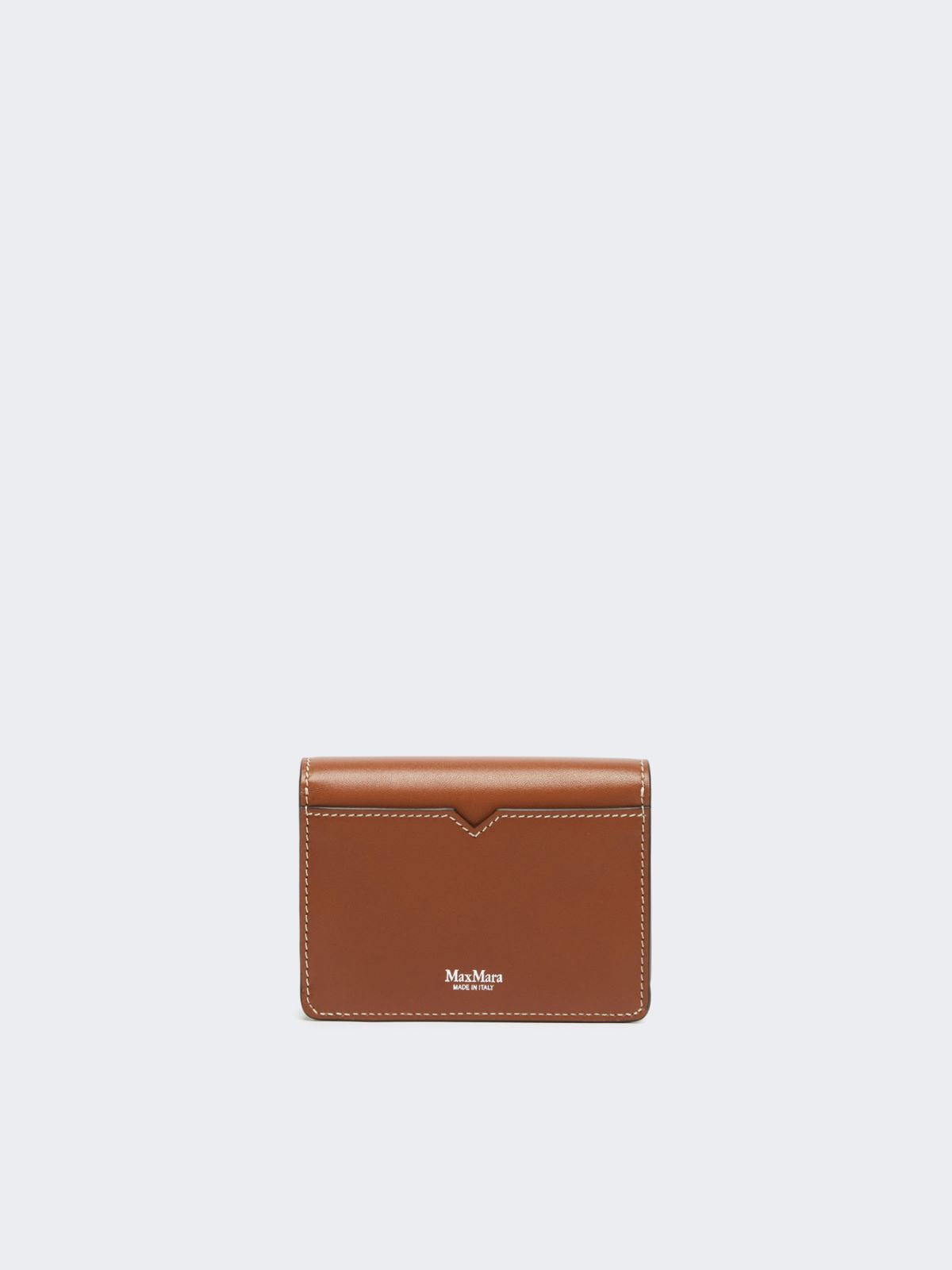 Leather purse - Amber brown
