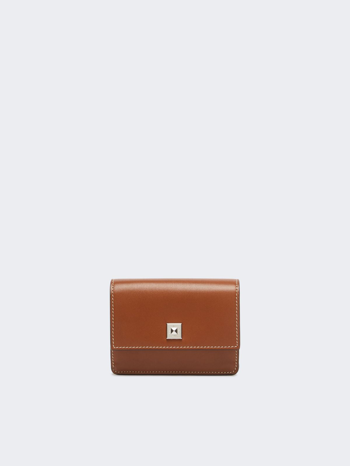 Leather purse - Amber brown