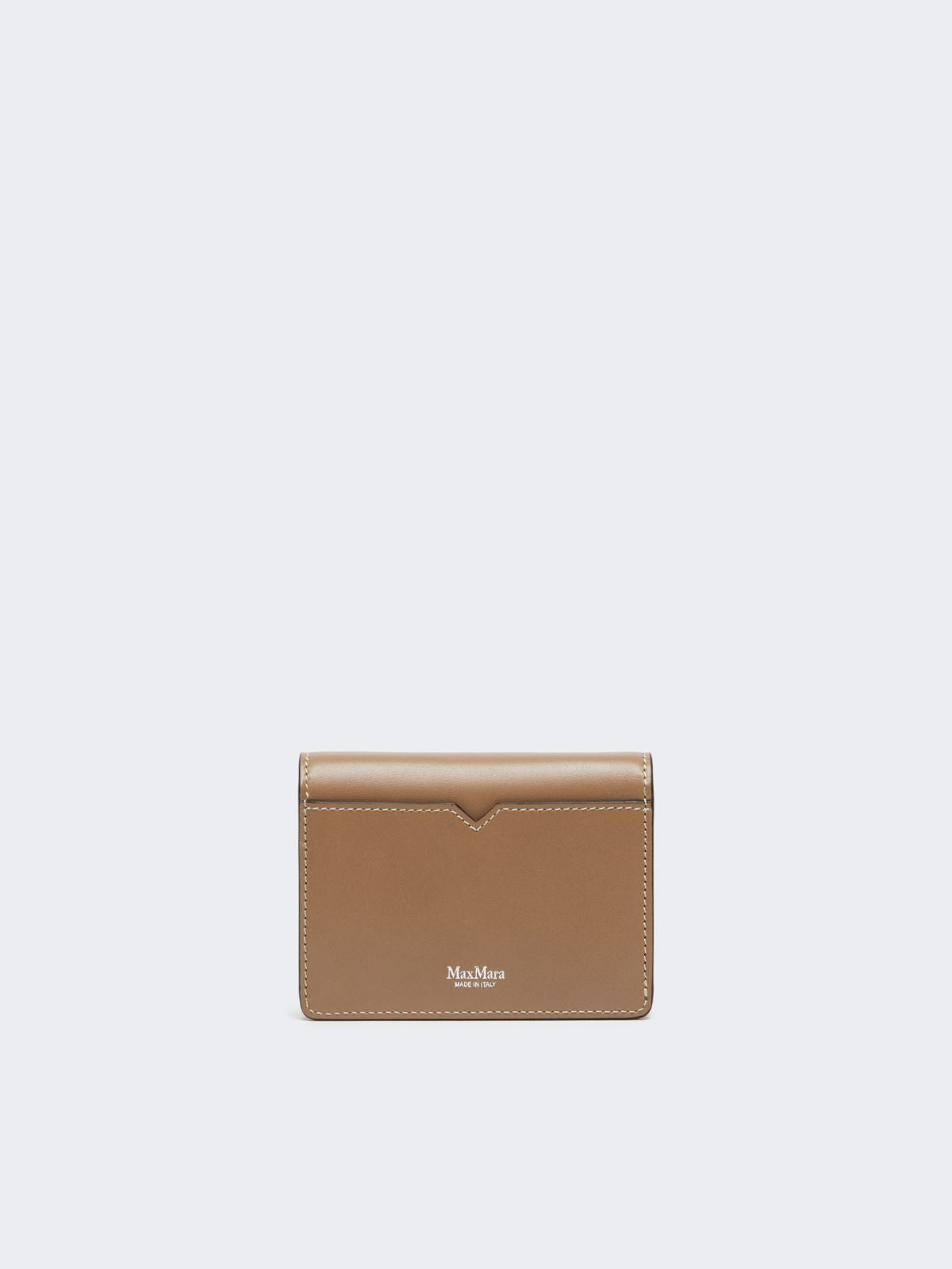 Leather purse - Mud