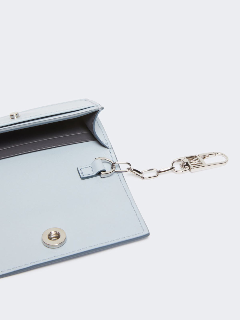 Leather purse - Sky blue