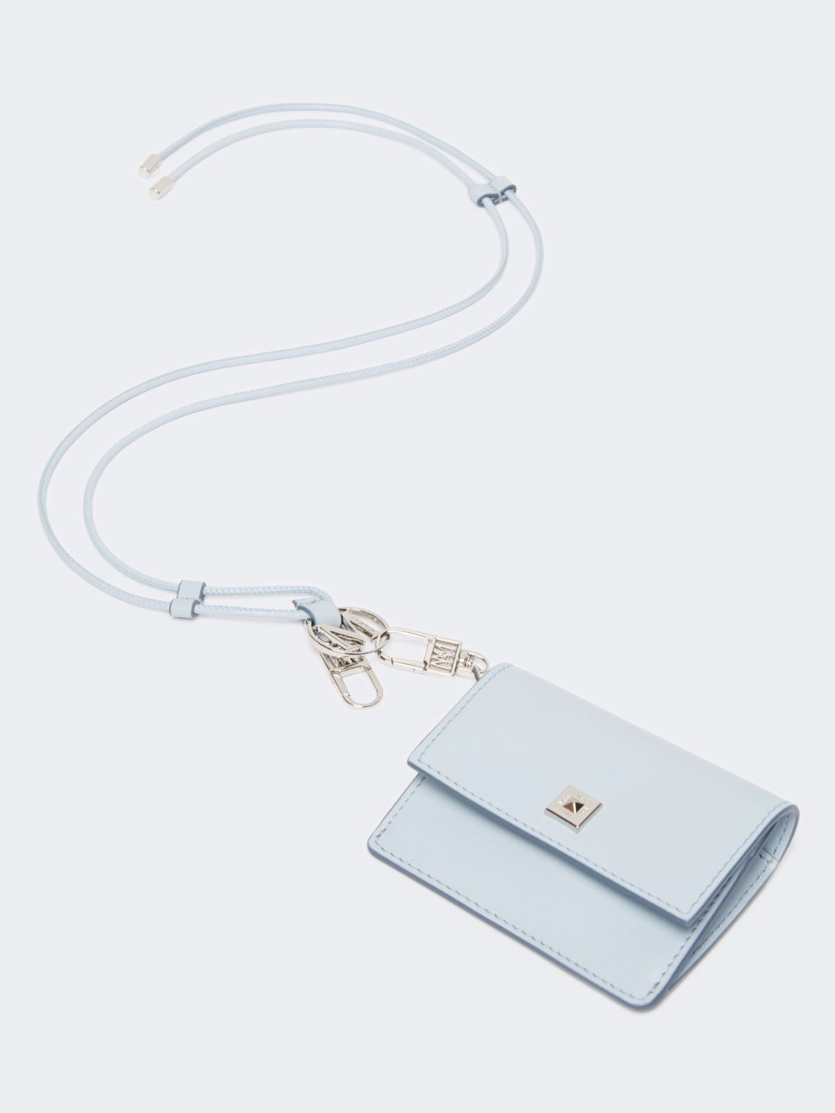 Leather purse - Sky blue