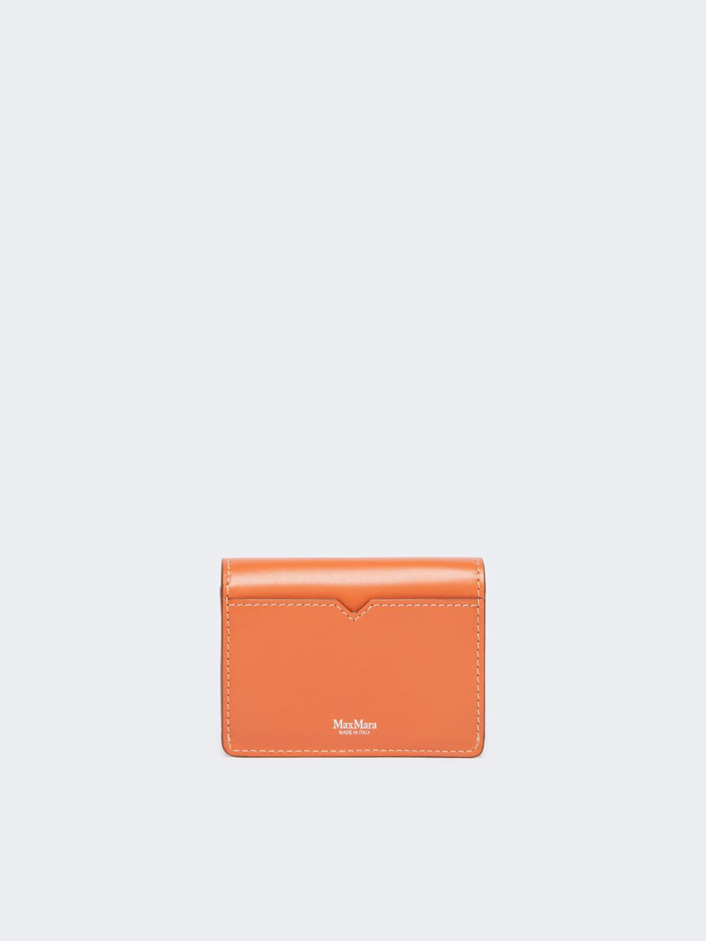 Leather purse - Tangerine
