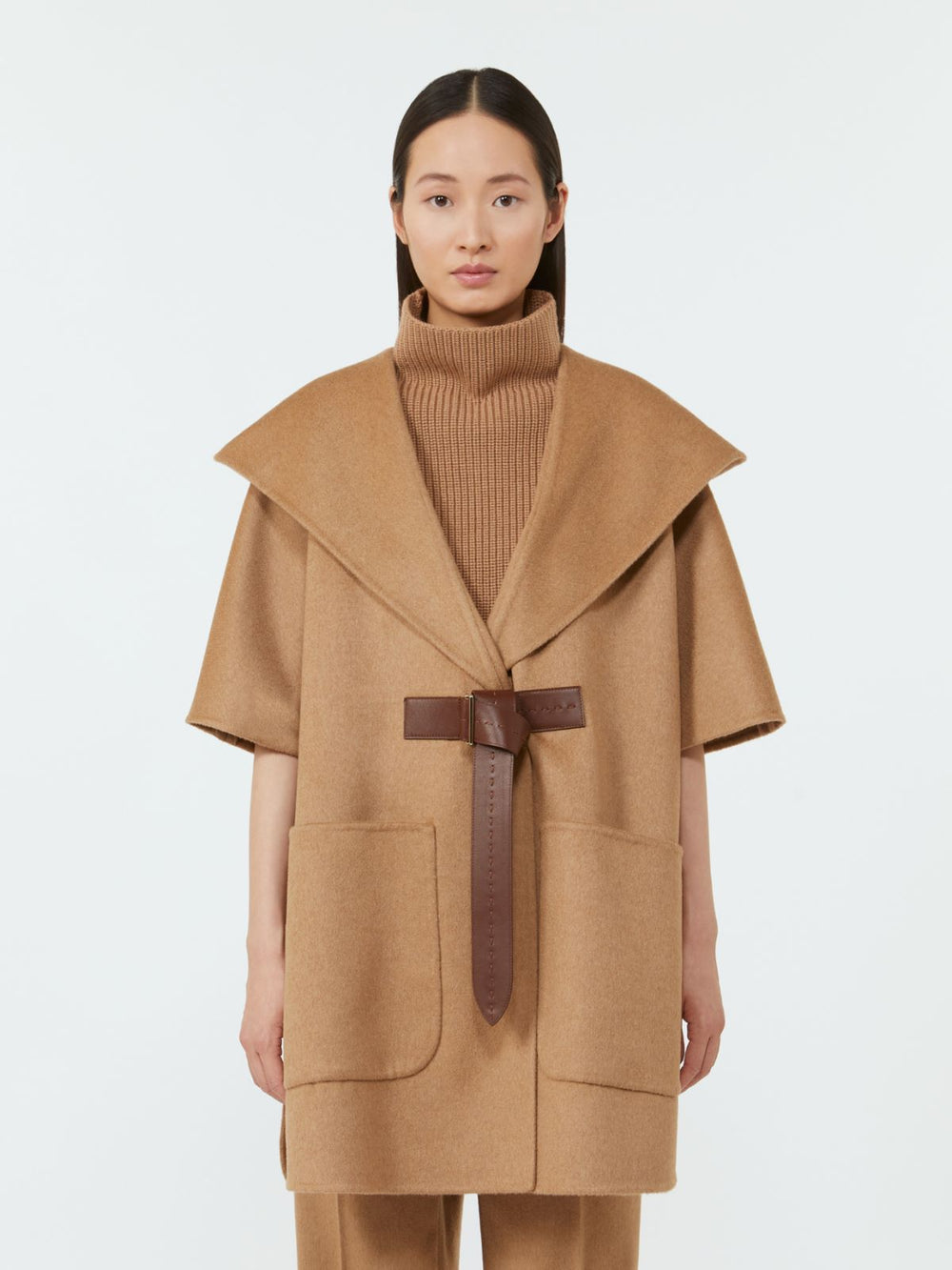 Camel-hair cape - Camel