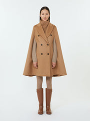 Camel drap cape - Camel