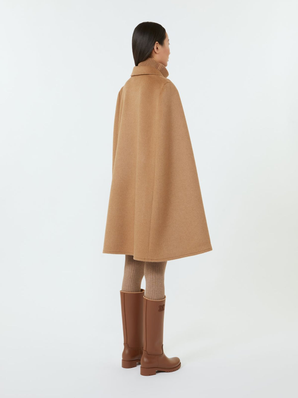Camel drap cape - Camel