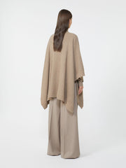Cashmere cape - Beige