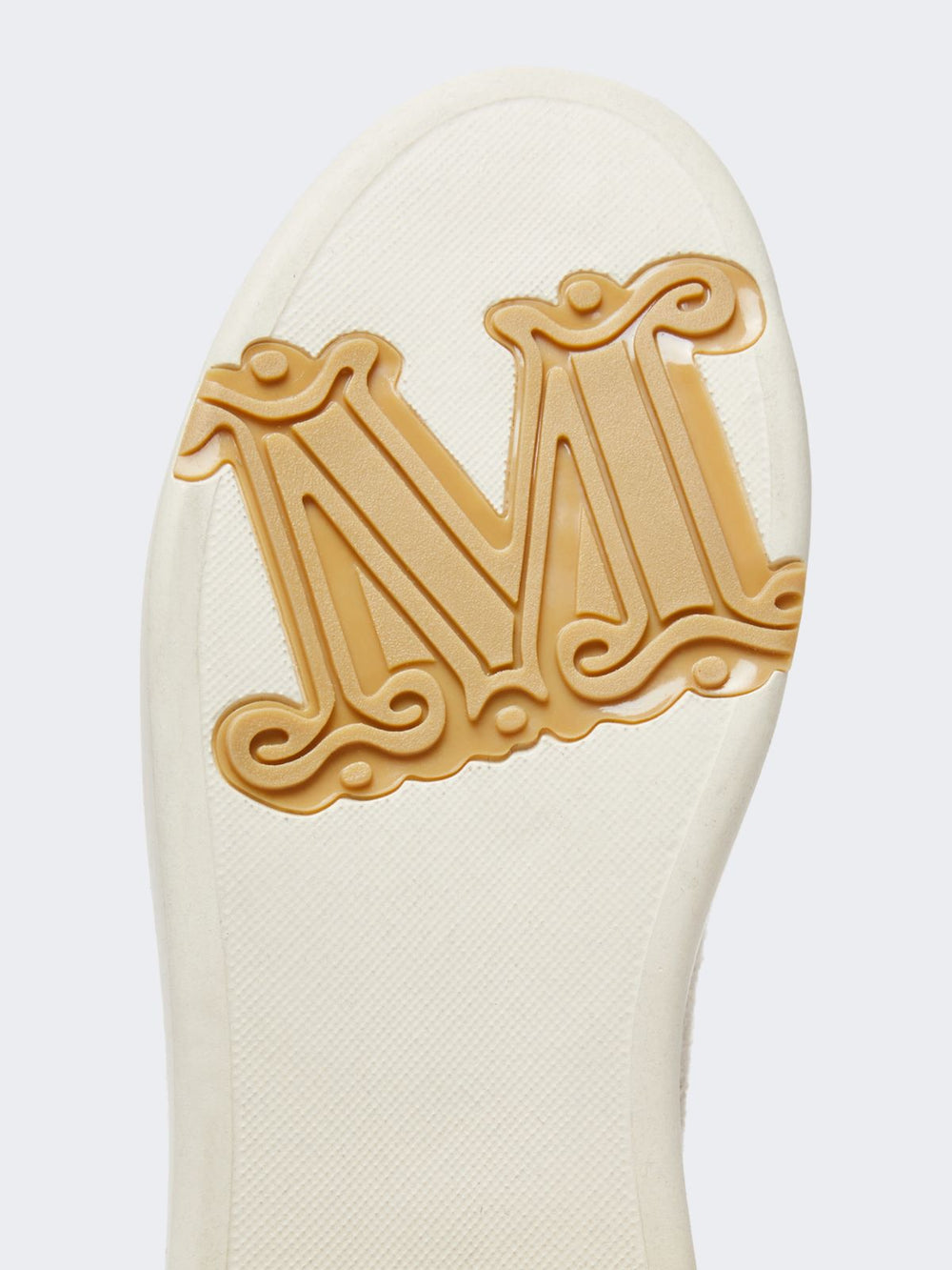 Water-repellent cashmere trainers - Beige