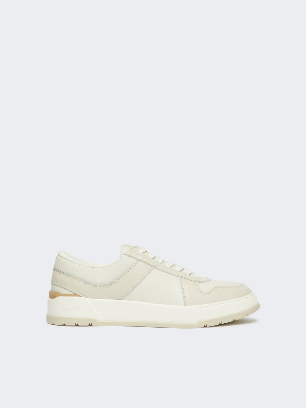 Leather sneakers - Pearl grey