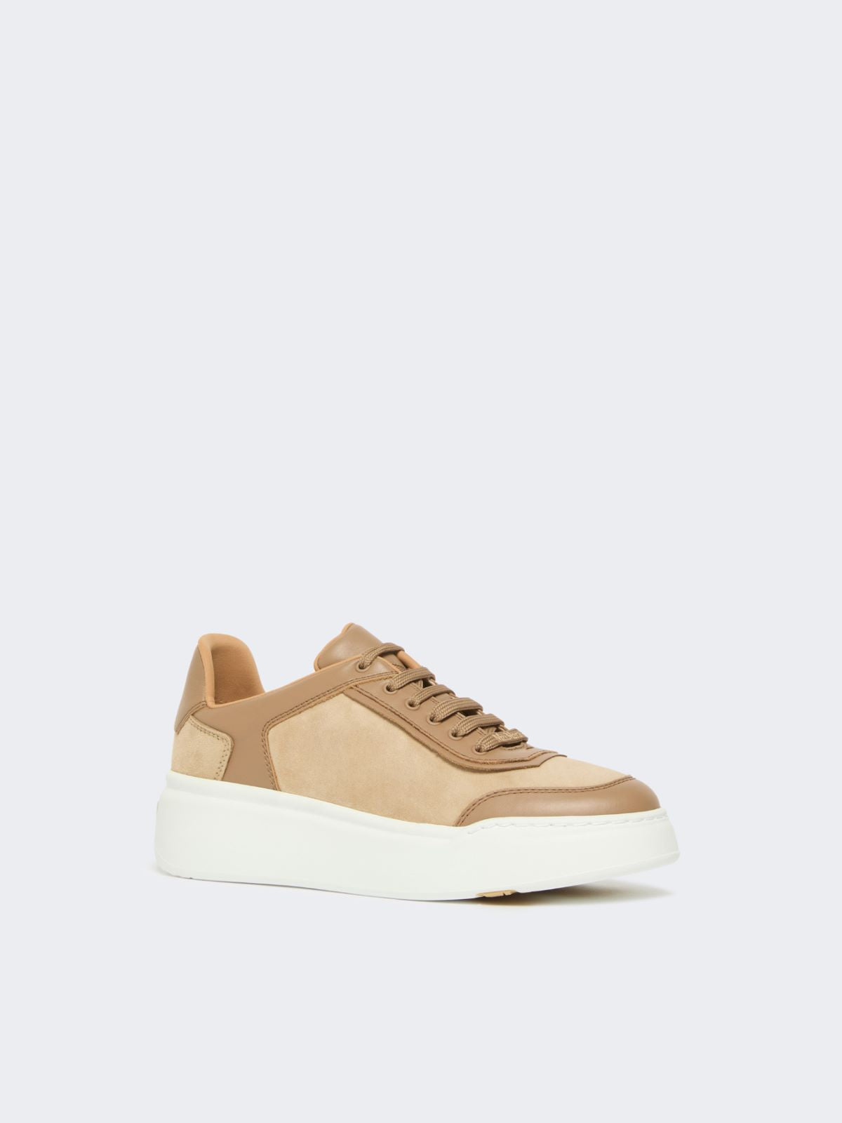 Urban suede sneakers - Camel