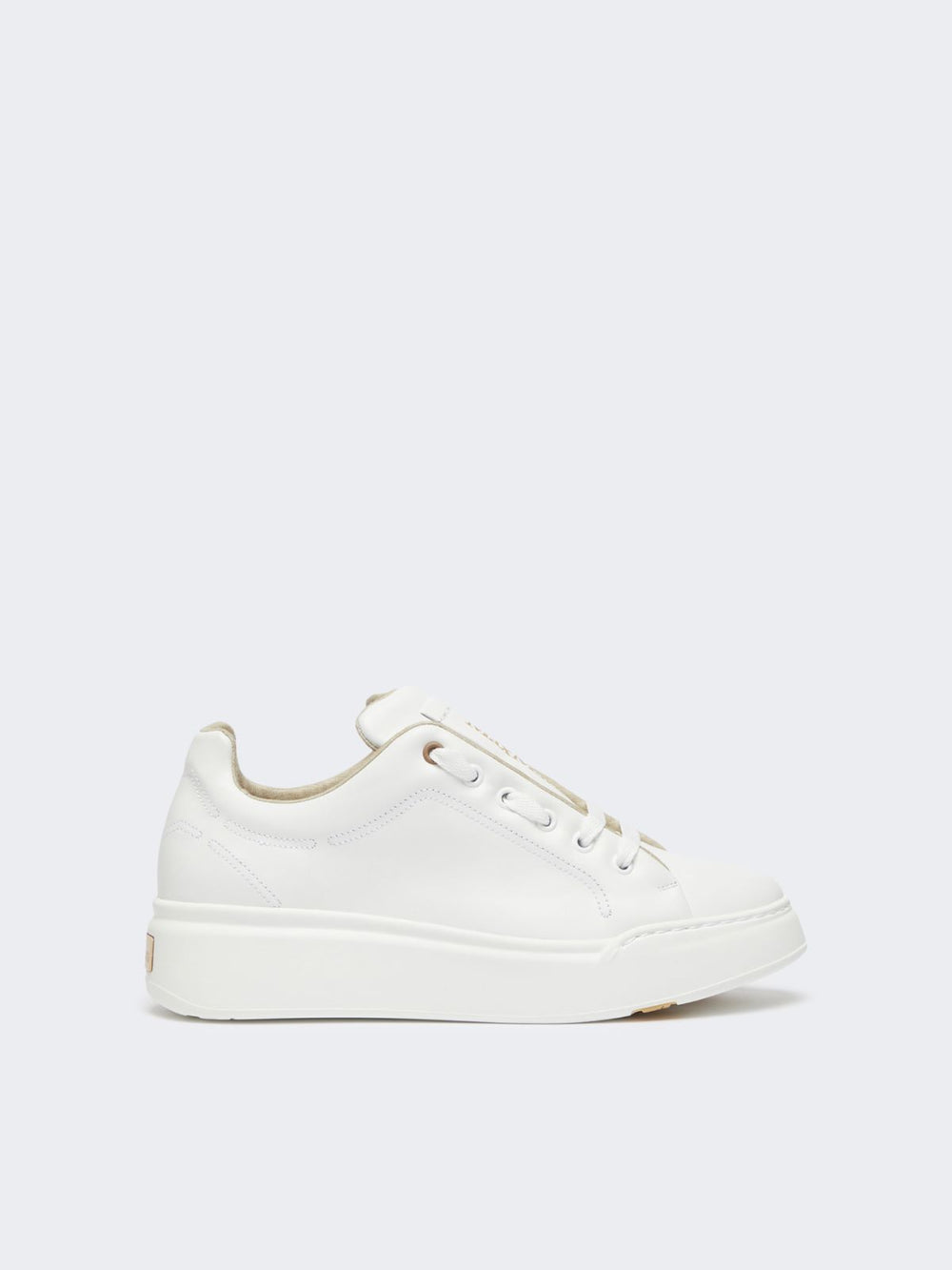 Leather sneakers - Optical white
