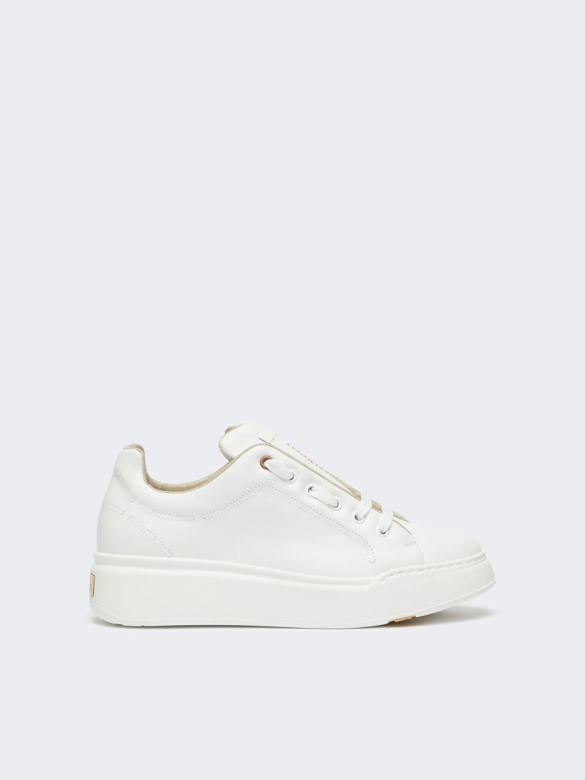 Leather sneakers - Optical white
