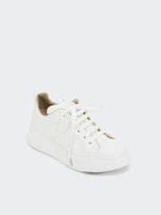 Leather sneakers - Optical white