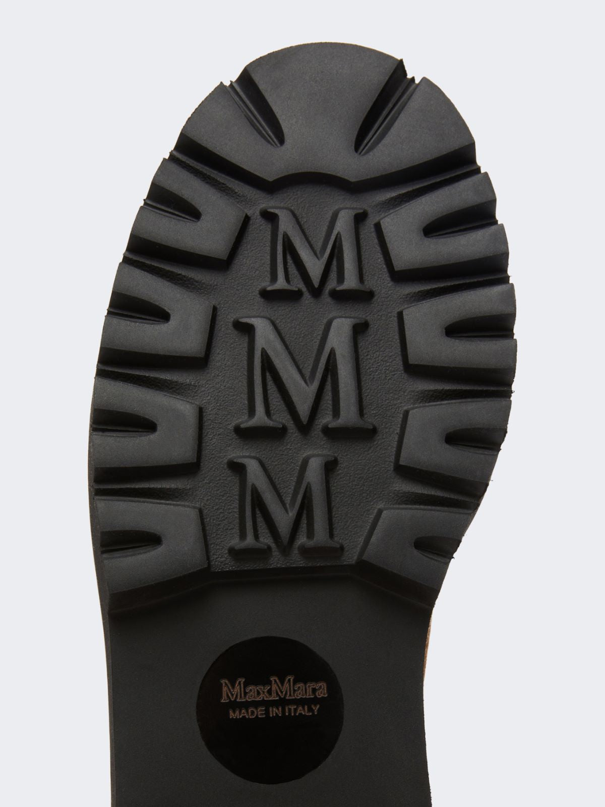 Water-repellent camel combat boots - Camel