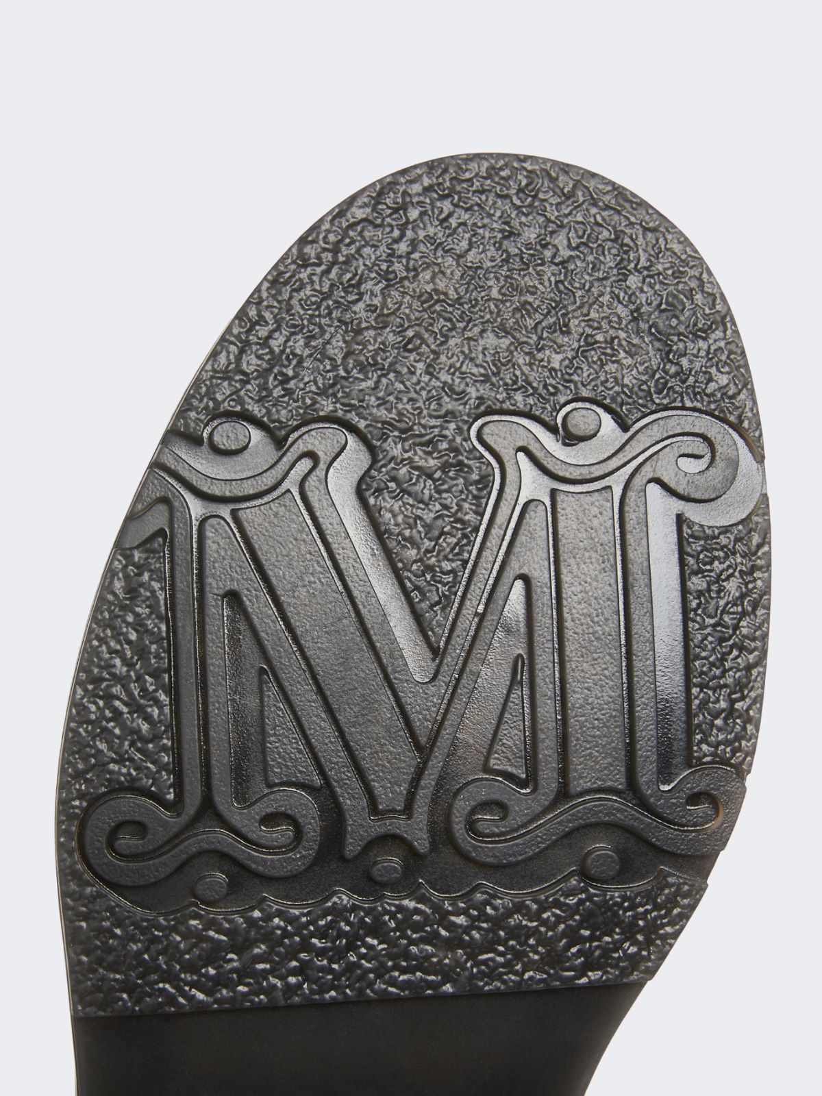 Leather combat boots - Black