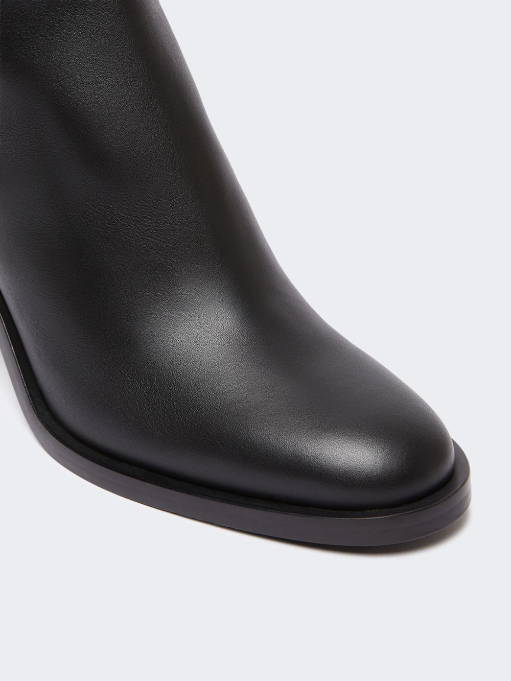 Leather boots - Black