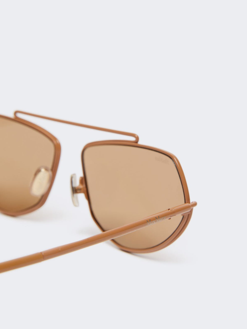 Square sunglasses - Camel