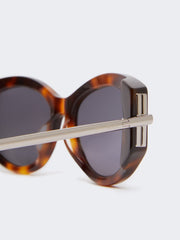 Oval sunglasses - Tawny bronze brown
