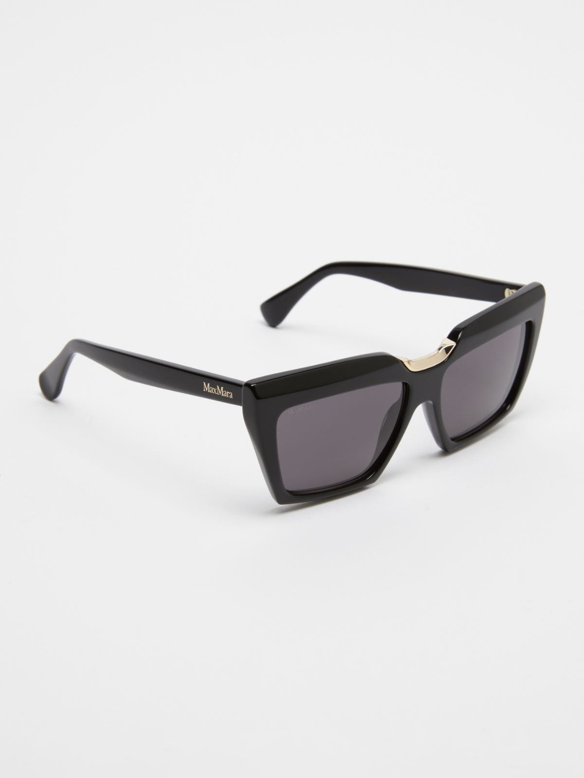 Cat-eye sunglasses - Black
