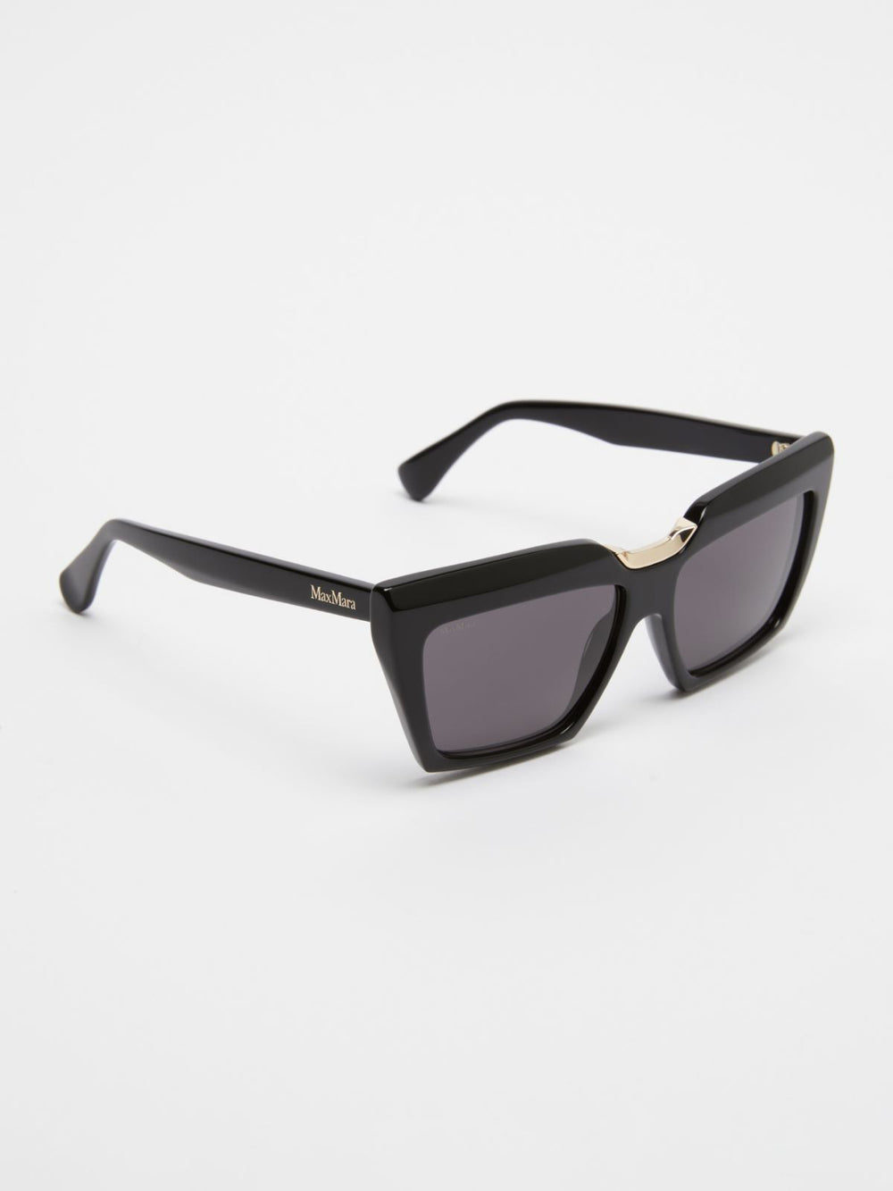 Cat-eye sunglasses - Black